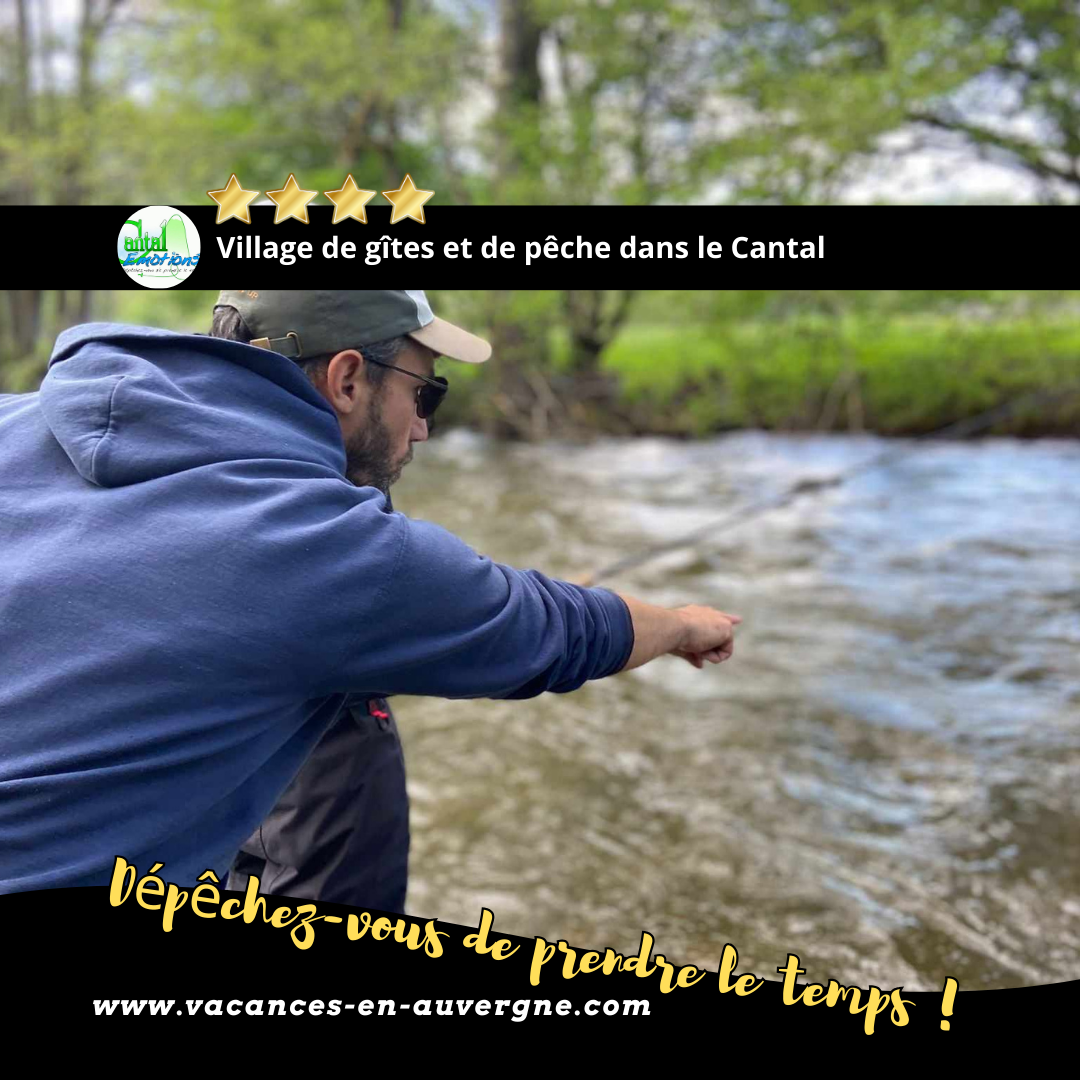 profitez des belles rivières du cantal avec un guide de pêche diplômé